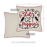 Let's Get Poppin' Pillow-Lange General Store