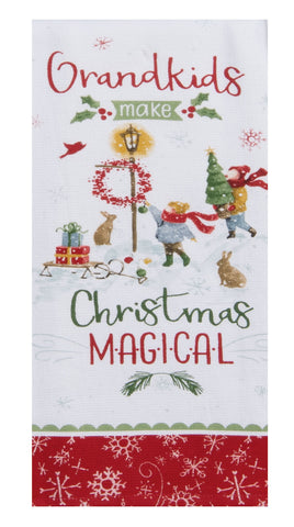 Magical Winterland Grandkids Terry Towel-Lange General Store