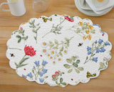 Meadow Flowers Quilted Placemats Set of 6-Lange General Store