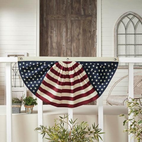 My Country Stars & Stripes Bunting Flag 18x36-Lange General Store
