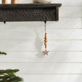 Natural Beads & Star Ornament-Lange General Store