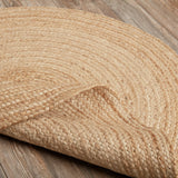Natural Collection Braided Round Rugs-Lange General Store