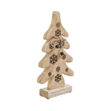 Natural Wooden Snowflake Trees-Lange General Store