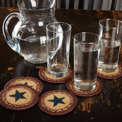 Potomac Jute Coasters-Lange General Store
