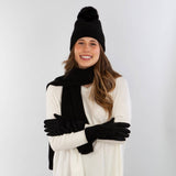 Noelle Gloves - Black-Lange General Store