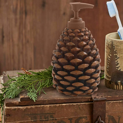 Pinecone Soap Dispenser-Lange General Store