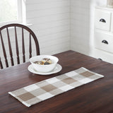 Portabella Check Table Runners-Lange General Store