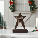 Primitive Wonder Dark Wooden Stars-Lange General Store