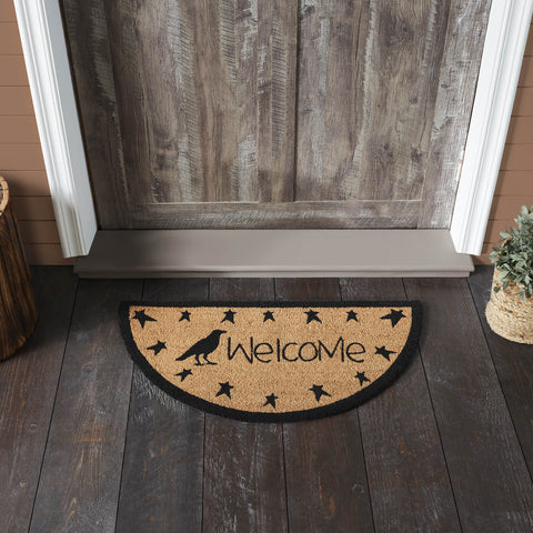 Raven Stars Welcome Door Mat-Lange General Store