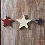 Red White Blue Wooden Stars-Lange General Store