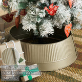 Ribbed Metal Tree Collar Antique Gold-Lange General Store