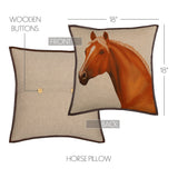 Rockford Horse Pillow-Lange General Store