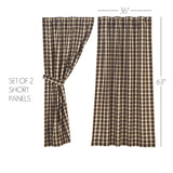 Rockford Short Panel Curtains-Lange General Store