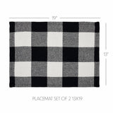 Sable Ann Check Placemat Set of 2-Lange General Store