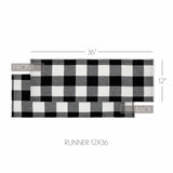 Sable Ann Check Table Runners-Lange General Store