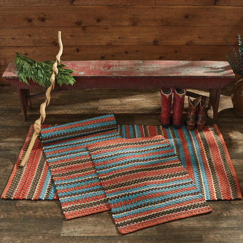 Santa Fe Chindi Rag Rug-Lange General Store