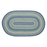 Sea Glass Collection Braided Rugs - Oval-Lange General Store