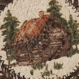 Secluded Cabin Braided Coaster Set-Lange General Store