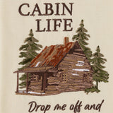 Secluded Cabin Dishtowels-Lange General Store