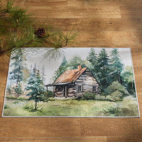 Secluded Cabin Rug-Lange General Store