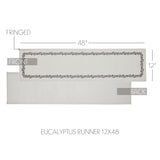 Serene Haven Eucalyptus Table Runners-Lange General Store