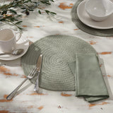 Solid Laurel Braided Placemats-Lange General Store
