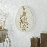 Some Bunny Loves You Egg Wall Sign-Lange General Store
