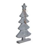 Starry Pine Distressed Grey Wooden Tree-Lange General Store
