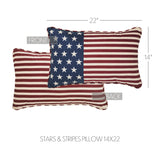 Stars & Stripes Pillow-Lange General Store