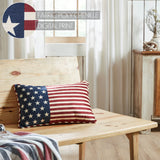 Stars & Stripes Pillow-Lange General Store