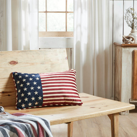 Stars & Stripes Pillow-Lange General Store