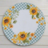 Sunflowers Forever Braided Placemat-Lange General Store