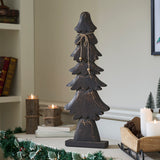 Tidings Timber Dark Wooden Trees-Lange General Store