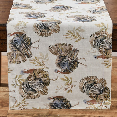 Turkey Day Table Runner 54"-Lange General Store
