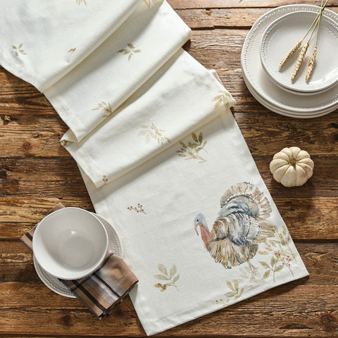 Turkey Day Table Runner 72"-Lange General Store