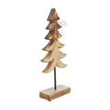 Two-Tone Natural Wooden Tree-Lange General Store