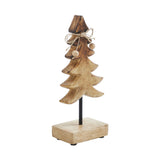 Two-Tone Natural Wooden Tree-Lange General Store