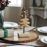 Two-Tone Natural Wooden Tree-Lange General Store