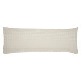 Waffle Weave Natural Body Pillow Cover-Lange General Store