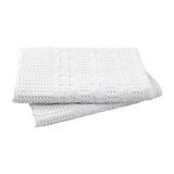 Waffle Weave White Euro Sham Set of 2-Lange General Store