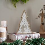 White Washed Angel Natural Wooden Tree-Lange General Store