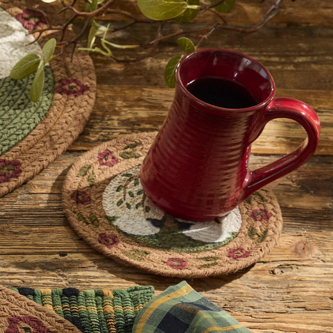 Willowton Braided Trivet Set of 3-Lange General Store