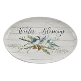 Winter Blessings Platter-Lange General Store