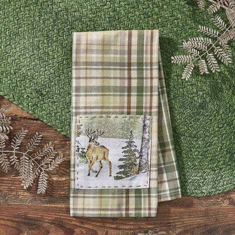 Winter Morning Dishtowel-Lange General Store