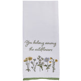 You Belong Wildflowers Dishtowel-Lange General Store