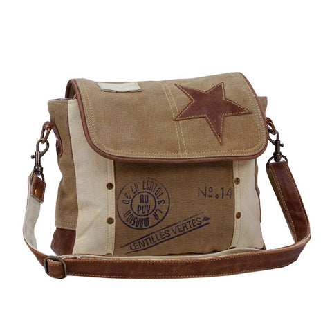 Leather Star Shoulder Bag-Lange General Store