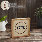 1776 Stars Wooden Sign-Lange General Store