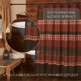 Brick Raven Shower Curtain