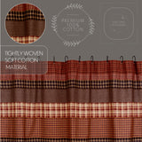 Brick Raven Shower Curtain