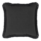 3 Christmas Trees Black Woven Pillow-Lange General Store